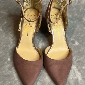 Jessica Simpson Women's Tan Heels